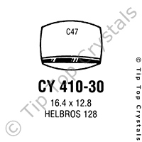 GS CY410-30 Watch Crystal