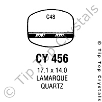 GS CY456 Watch Crystal