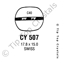 GS CY507 Watch Crystal