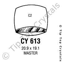 GS CY613 Watch Crystal