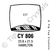 GS CY806 Watch Crystal