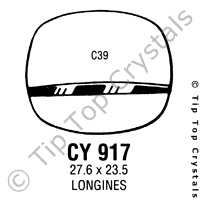 GS CY917 Watch Crystal