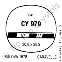 GS CY979 Watch Crystal