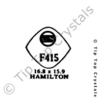 GS F415 Watch Crystal