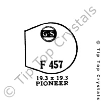 GS F457 Watch Crystal