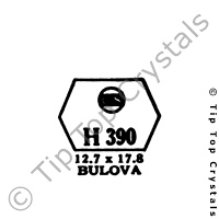 GS H390 Watch Crystal