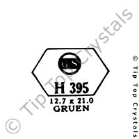 GS H395 Watch Crystal