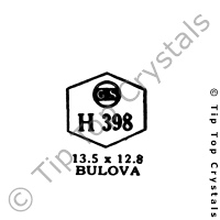 GS H398 Watch Crystal