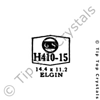 GS H410-15 Watch Crystal