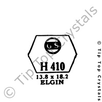 GS H410 Watch Crystal