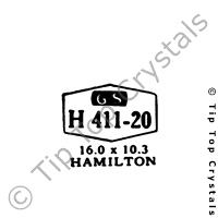 GS H411-20 Watch Crystal