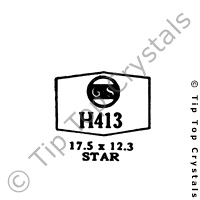 GS H413 Watch Crystal