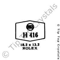 GS H416 Watch Crystal