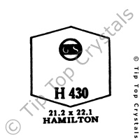 GS H430 Watch Crystal