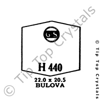 GS H440 Watch Crystal