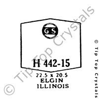 GS H442-15 Watch Crystal