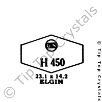 GS H450 Watch Crystal