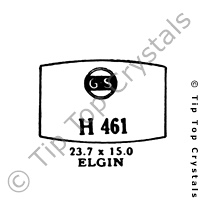 GS H461 Watch Crystal