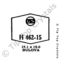 GS H462-15 Watch Crystal