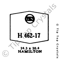 GS H462-17 Watch Crystal