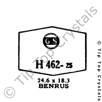 GS H462-25 Watch Crystal