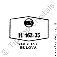 GS H462-35 Watch Crystal