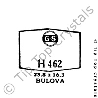 GS H462 Watch Crystal