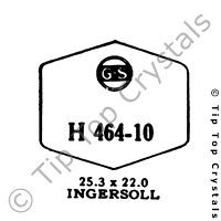 GS H464-10 Watch Crystal