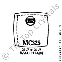 GS MC325 Watch Crystal