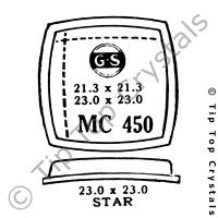 GS MC450 Watch Crystal