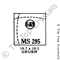 GS MS295 Watch Crystal