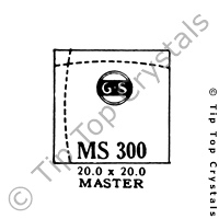 GS MS300 Watch Crystal