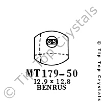 GS MT179-50 Watch Crystal