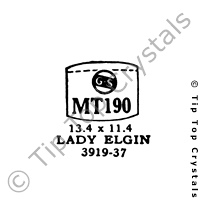 GS MT190 Watch Crystal