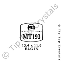 GS MT193 Watch Crystal