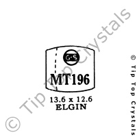 GS MT196 Watch Crystal