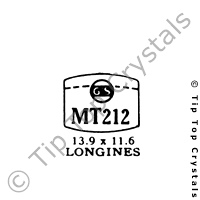 GS MT212 Watch Crystal