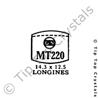 GS MT220 Watch Crystal