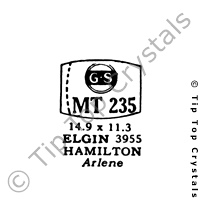 GS MT235 Watch Crystal