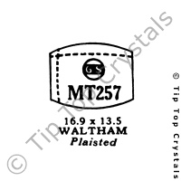 GS MT257 Watch Crystal