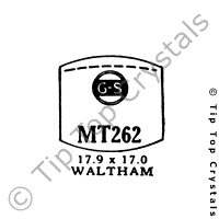 GS MT262 Watch Crystal