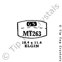 GS MT263 Watch Crystal