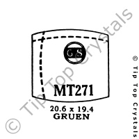 GS MT271 Watch Crystal