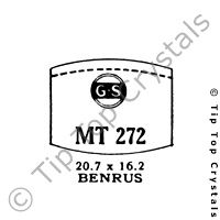 GS MT272 Watch Crystal