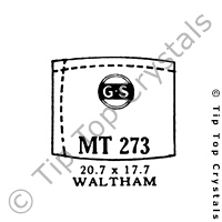 GS MT273 Watch Crystal
