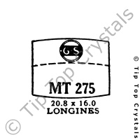 GS MT275 Watch Crystal
