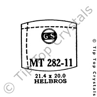 GS MT282-11 Watch Crystal