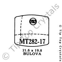 GS MT282-17 Watch Crystal