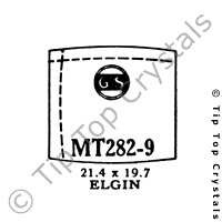 GS MT282-9 Watch Crystal