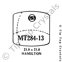 GS MT284-13 Watch Crystal